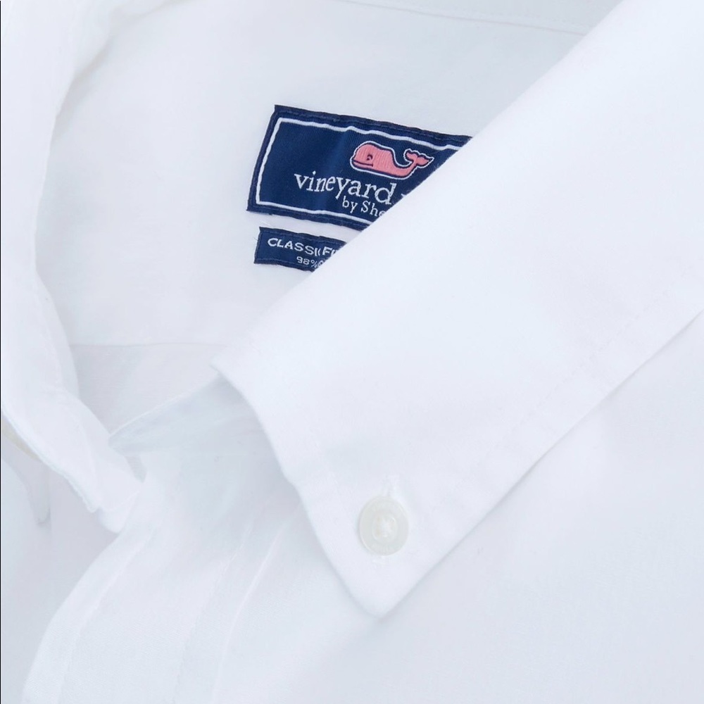 VINEYARD VINES END ON END WHALE SHIRT